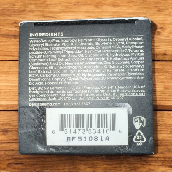 RETAIL $155 NEW PERRICONE COLD PLASMA PLUS ADVANCED SERUM CONCENTRATION 1oz - Picture 3 of 3